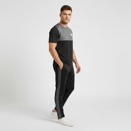 Urban Slate Explorer Tracksuit – Grey/Black