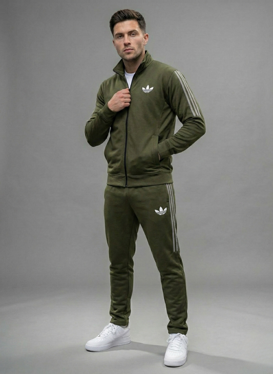 Signature Forest Tracksuit – Deep Green