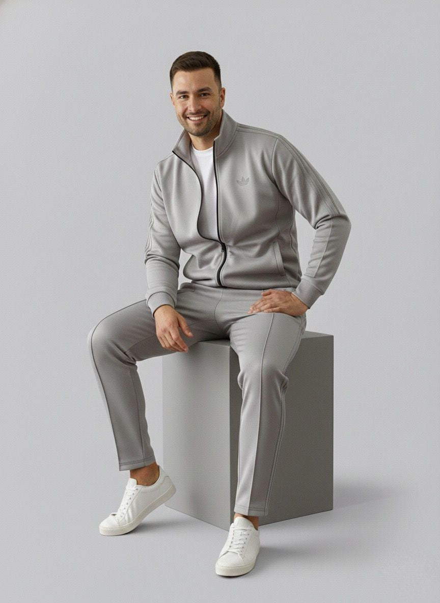 AeroFlex Signature Tracksuit – Steel Grey