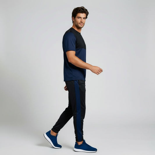 Midnight Velocity Tracksuit – Navy/Black