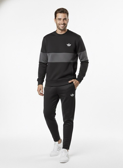 Shadow Horizon Sweatsuit – Black/Grey