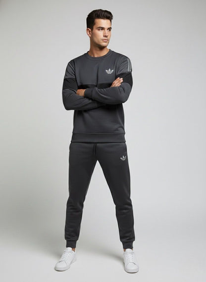 Elite Horizon Tracksuit – Charcoal