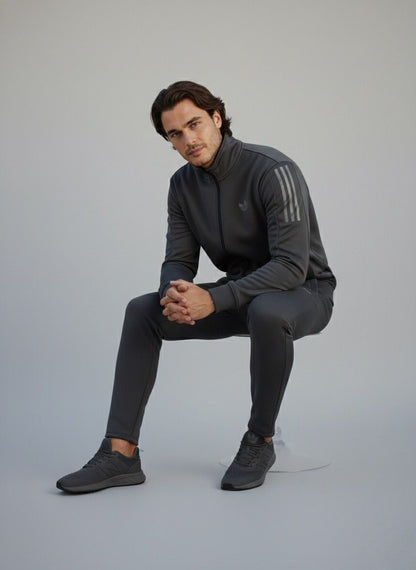 Shadow Core Tracksuit - Deep Gray