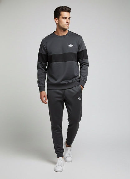 Elite Horizon Tracksuit – Charcoal