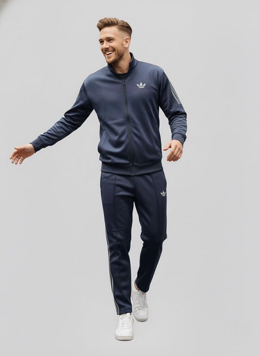 Elite Performance Tracksuit – Navy Blue