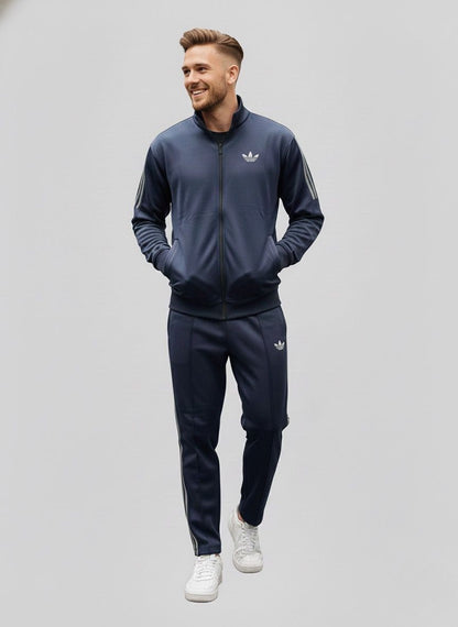 Elite Performance Tracksuit – Navy Blue