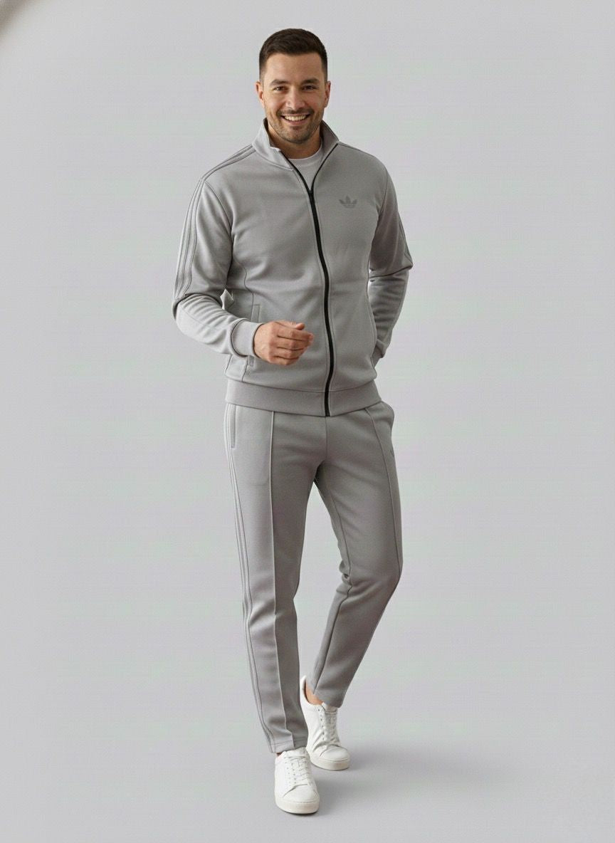 AeroFlex Signature Tracksuit – Steel Grey