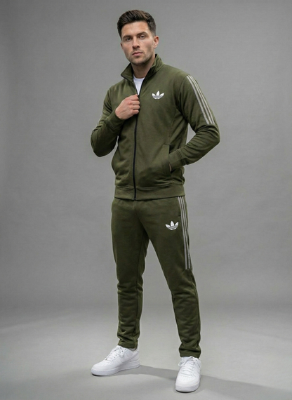 Signature Forest Tracksuit – Deep Green
