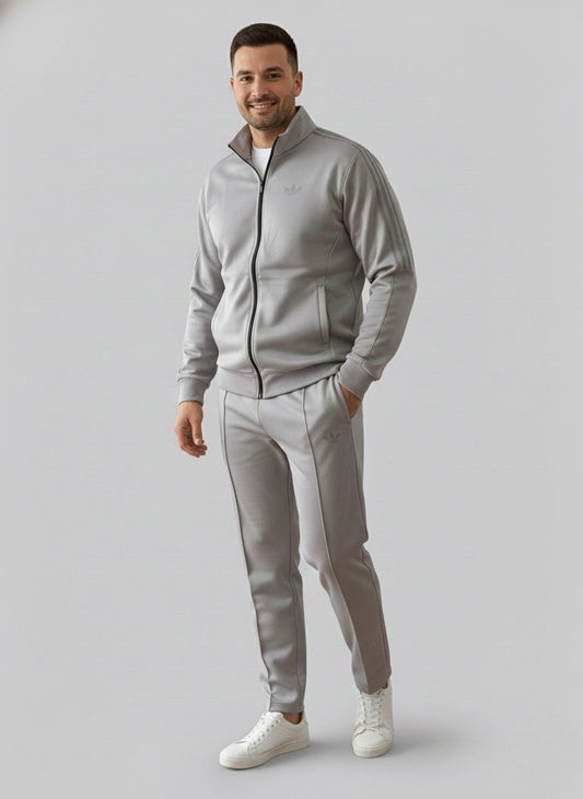 AeroFlex Signature Tracksuit – Steel Grey