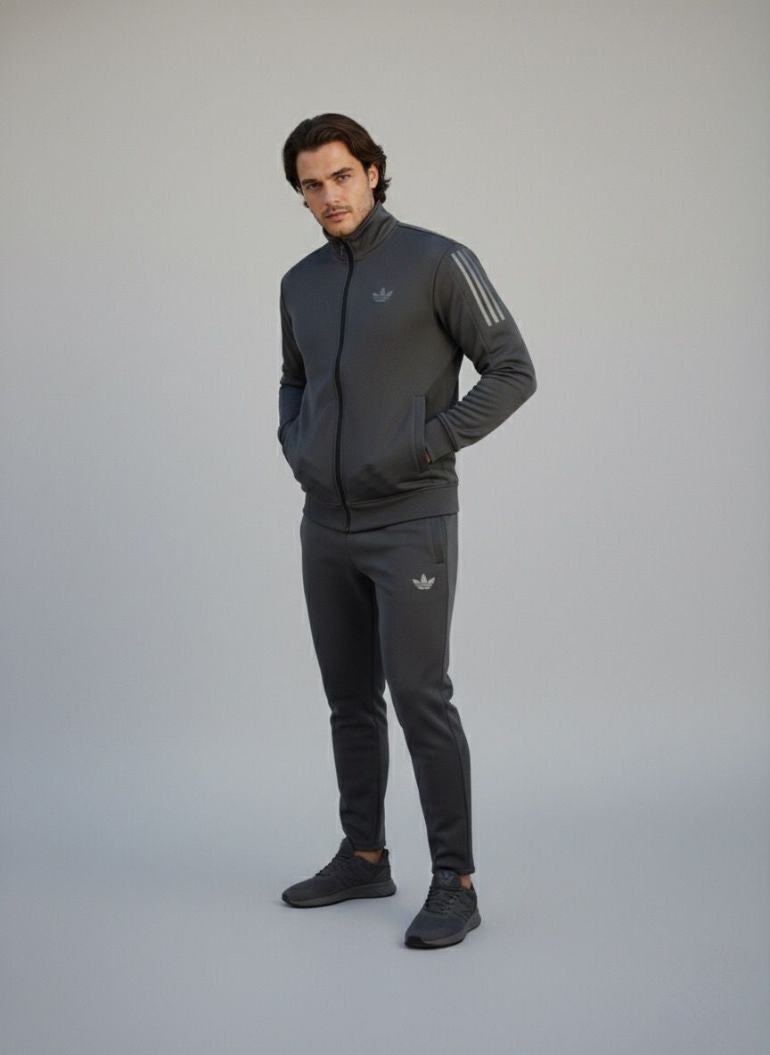 Shadow Core Tracksuit - Deep Gray