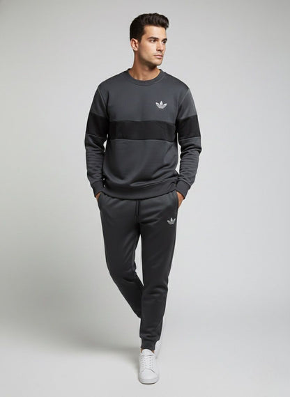 Elite Horizon Tracksuit – Charcoal