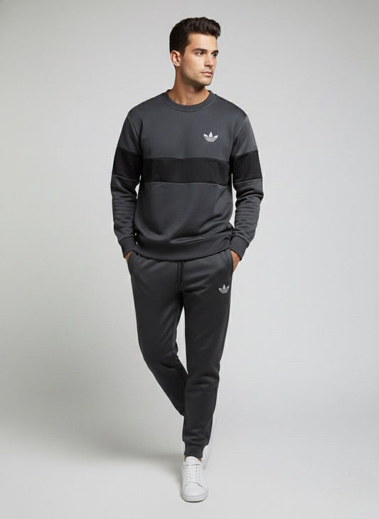 Elite Horizon Tracksuit – Charcoal