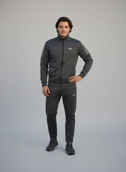 Shadow Core Tracksuit - Deep Gray