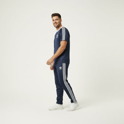 Midnight Trefoil Tracksuit – Navy