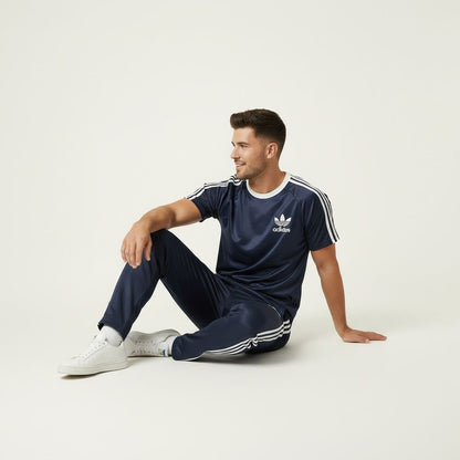 Midnight Trefoil Tracksuit – Navy